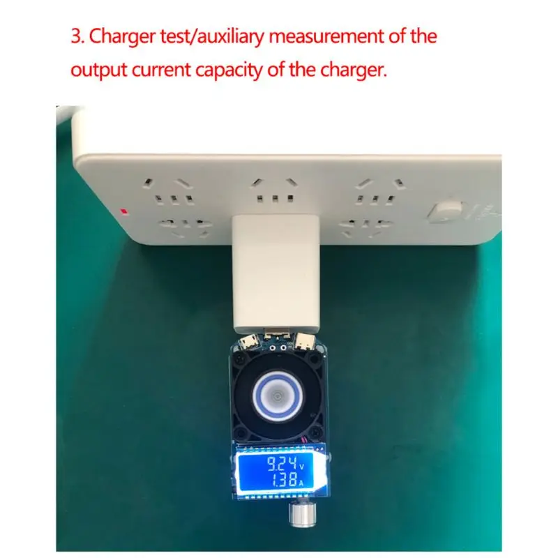 USB интеллектуальный триггер с электронной нагрузкой тестер быстрой зарядки