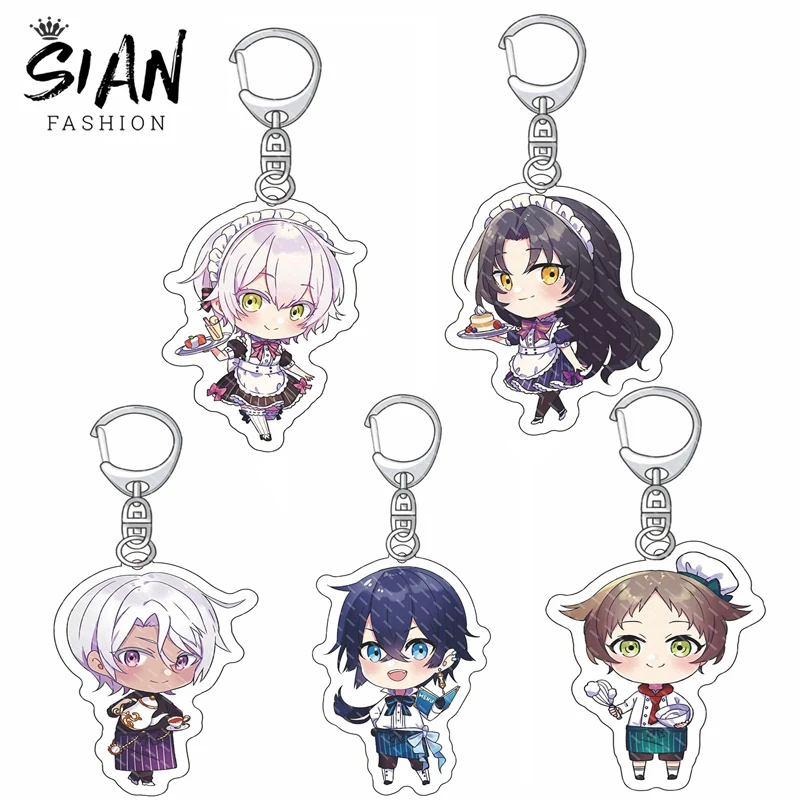 

The Case Study of Vanitas Anime Keychains Holder Vampire Vanitas Noah Bag Pendant Acrylic Keyrings Double Sided Otaku Jewelry
