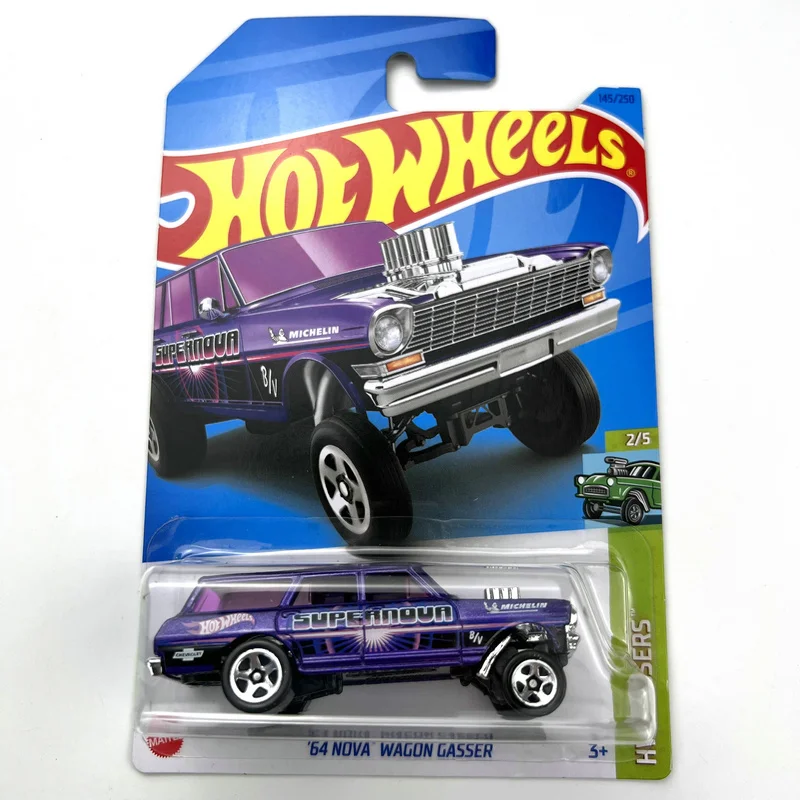 2023-145 Hot Wheels Cars 64 NOVA WAGON GASEER 1/64 Metal Die-cast Model Collection Toy Vehicles