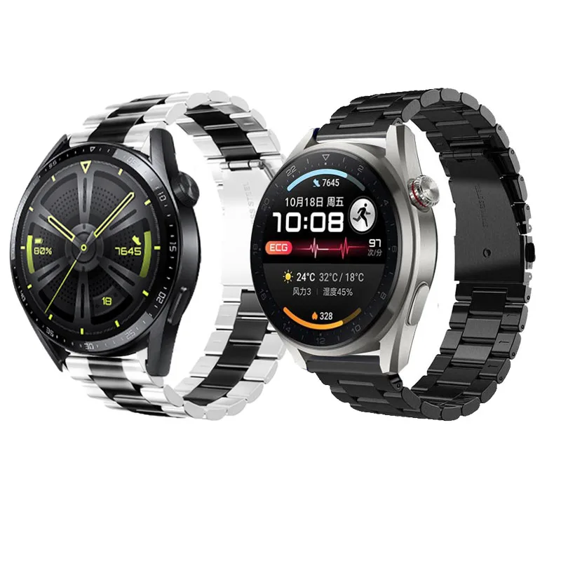 

Classic Stainless steel Band For HUAWEI WATCH GT 3 46MM/42mm/2 Pro GT 2e/GT Runner Metal Strap Bracelet for Huawei watch 2/3 pro