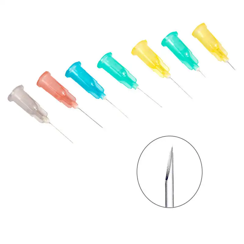 Disposable Medical Sterile Needle Sharp Painless Small Needle Medical Facial Injection Hypodermic Needle