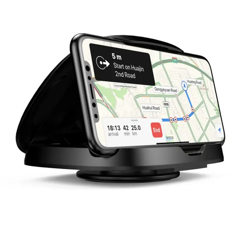 

Автомобильный инструмент Панель навигации мобильный телефон кронштейн 360 ° вращающийся на присоске Автомобильный держатель Универсальный GPS подставка для смартфонов
