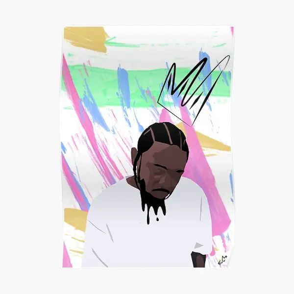

Постер Kendrick Lamar, украшение для комнаты, настенная винтажная живопись, искусство, смешная роспись, домашний принт, современный декор для картин без рамки