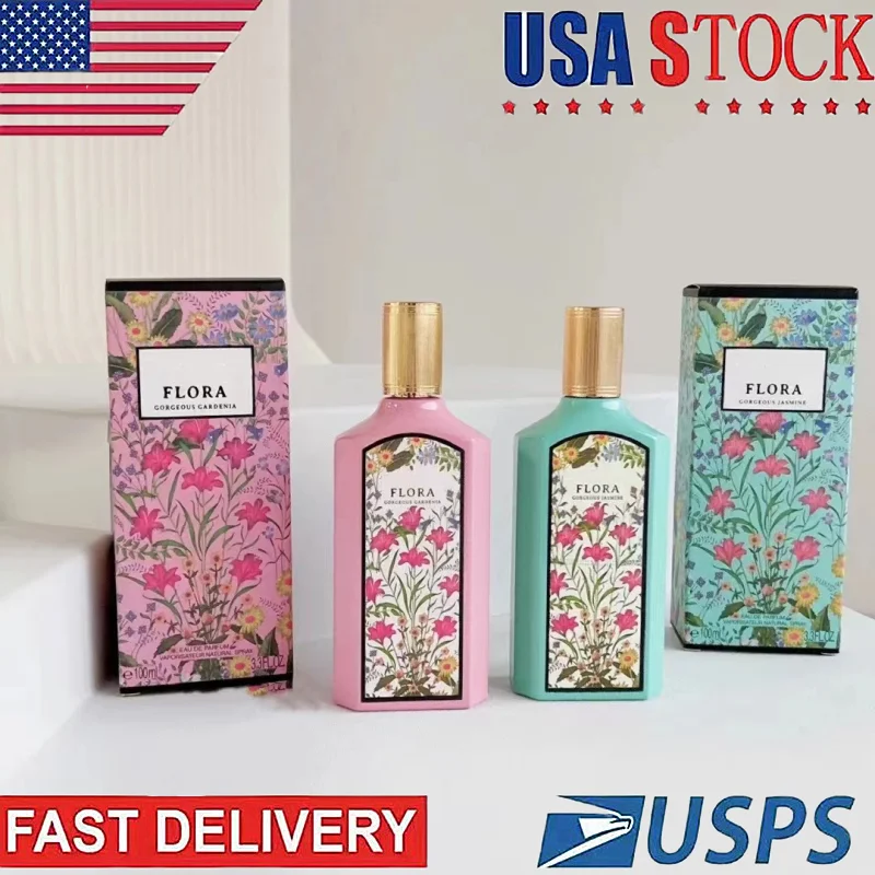 

Fast Shipping In The US Flora Gorgeous Jasmine 100ml Women's Perfumes Lasting Fragrance Body Spray Parfum Gift Perfumes Women