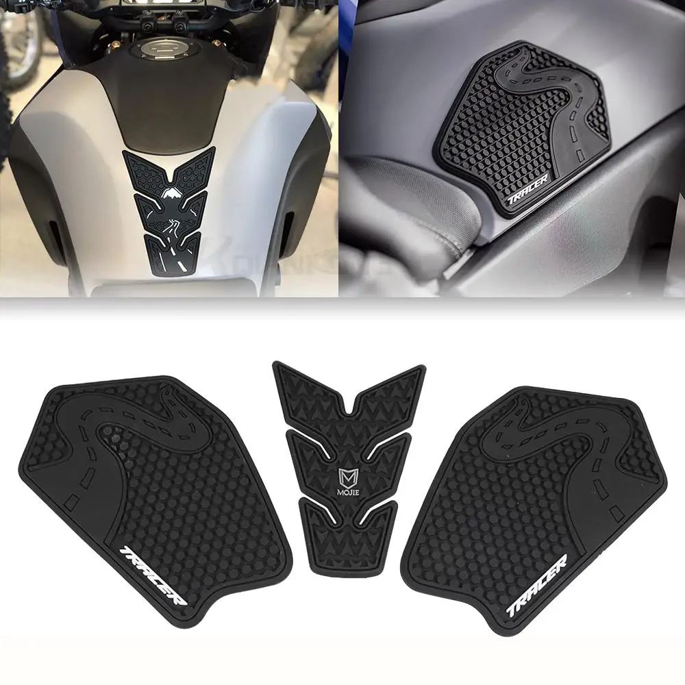 

Нескользящая боковая накладка на топливный бак для YAMAHA Tracer 7 GT Tracer7 GT, протекторные наклейки, клейкая накладка на колено 2020 2021 2022
