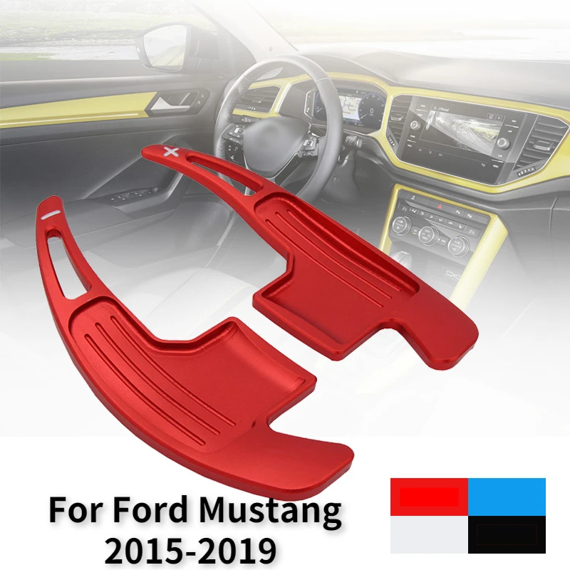 

For Ford Mustang 2015 2016 2017 2018 2019 Aluminum Auto Car Steering Wheel Shift Paddle Extend Direct Gear Paddle Extension