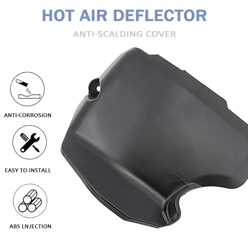 

Motorcycle Hot Air Deflector Exhaust System Middle Heat Shield Guard For--Davidson Pan America 1250 2021-2022