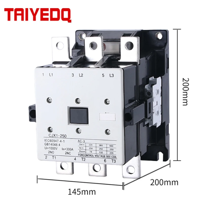 

4 шт., магнитный контактор переменного тока, 380 В, 4 контактора