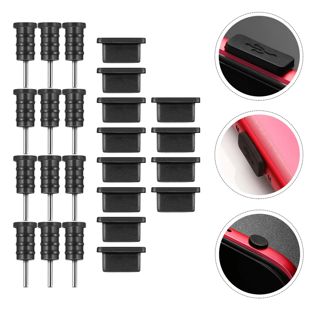 

Plug Anti Port Plugs Covers Headphones Adapter Wireless Accessories Mobile Usb Stopper Cell Headset Pluggy Case Caps Earbuds