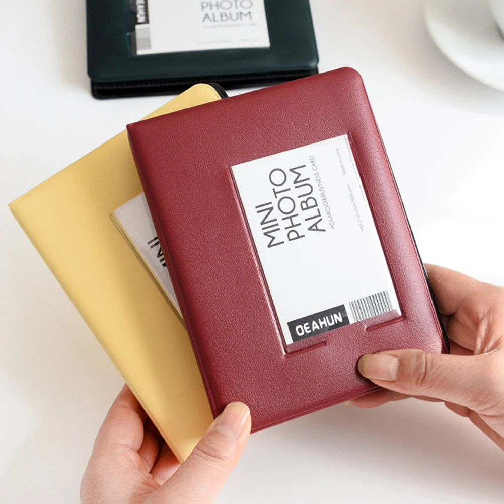 

64Pockets Photo Album Mini Picture Case Storage For Fujifilm Instax Album Mini Film 8 Korea Instax Album Fotografia Photo Holder