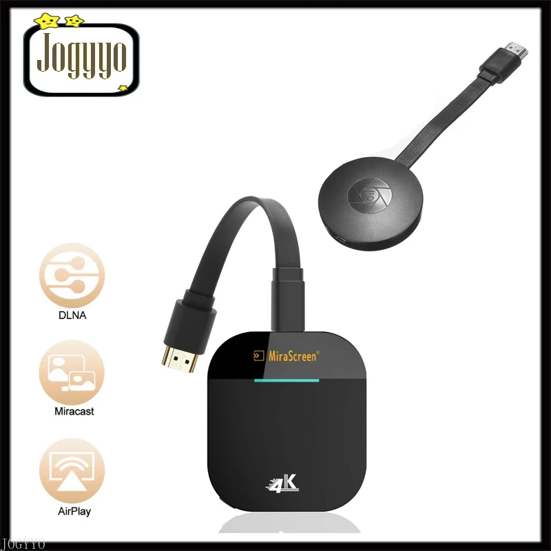 

Экран Mira G5 2,4G 5G 4K беспроводной HDMI-совместимый адаптер TV Stick Miracast Airplay приемник Wifi зеркальный экран Streamer Cast