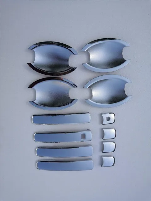 

High-quality ABS Chrome Style Door Handles and Bowls Car Covers Car Accessories for Nissan X-Trail X Trail T31 2008 - 2013
