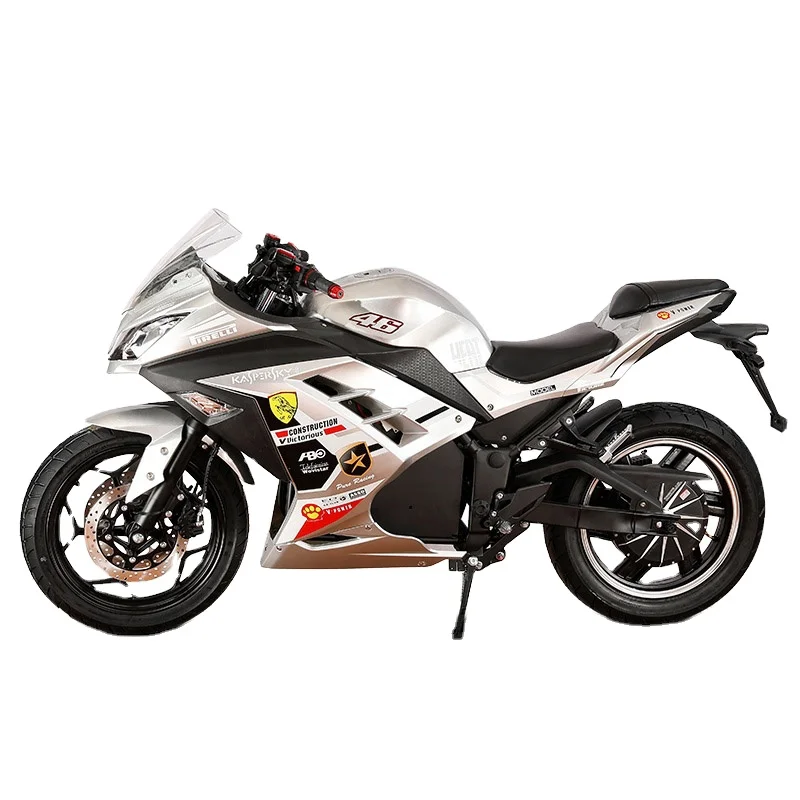 

Hot Sale Racing Sport Electric Motorcycles with 5000W Middle Motor