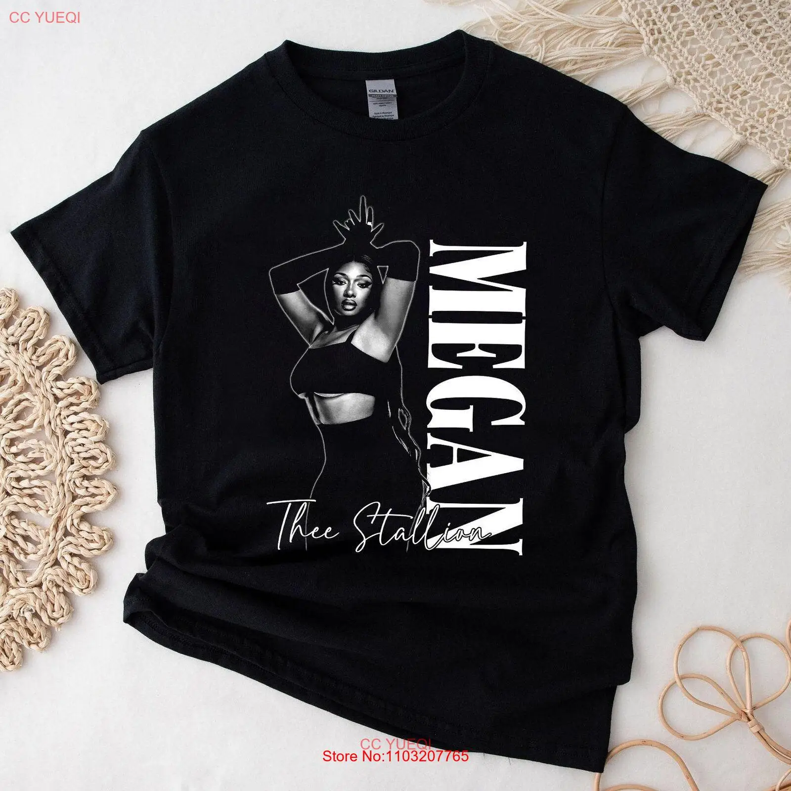 Меган забавная тотальная рубашка рэперская Меган-тоу Лидер продаж