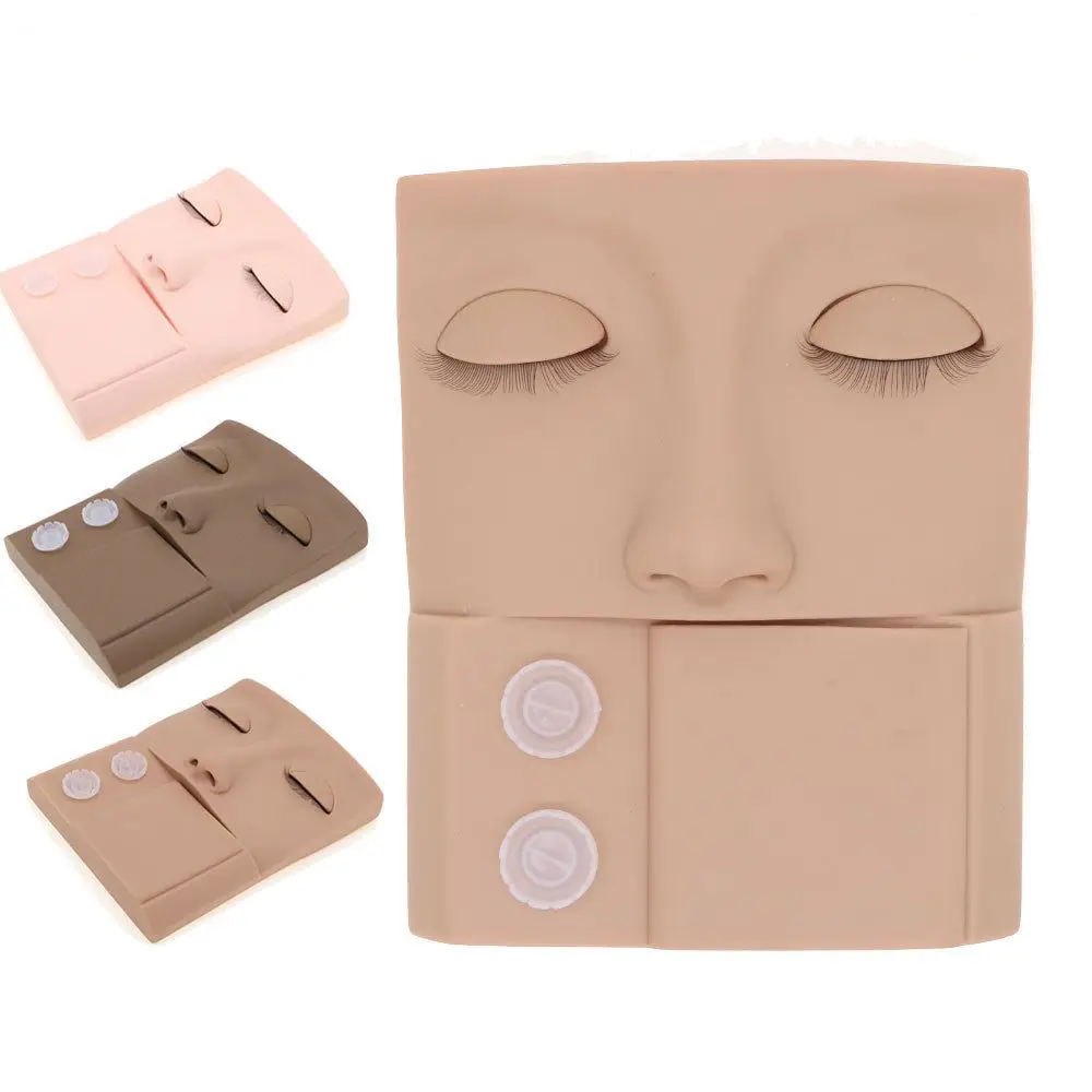 

Training Head For Eyelashes Extension to Replace Eyes Multi-functional Practice Grafting Eyelashes to Change Eyes to Practice