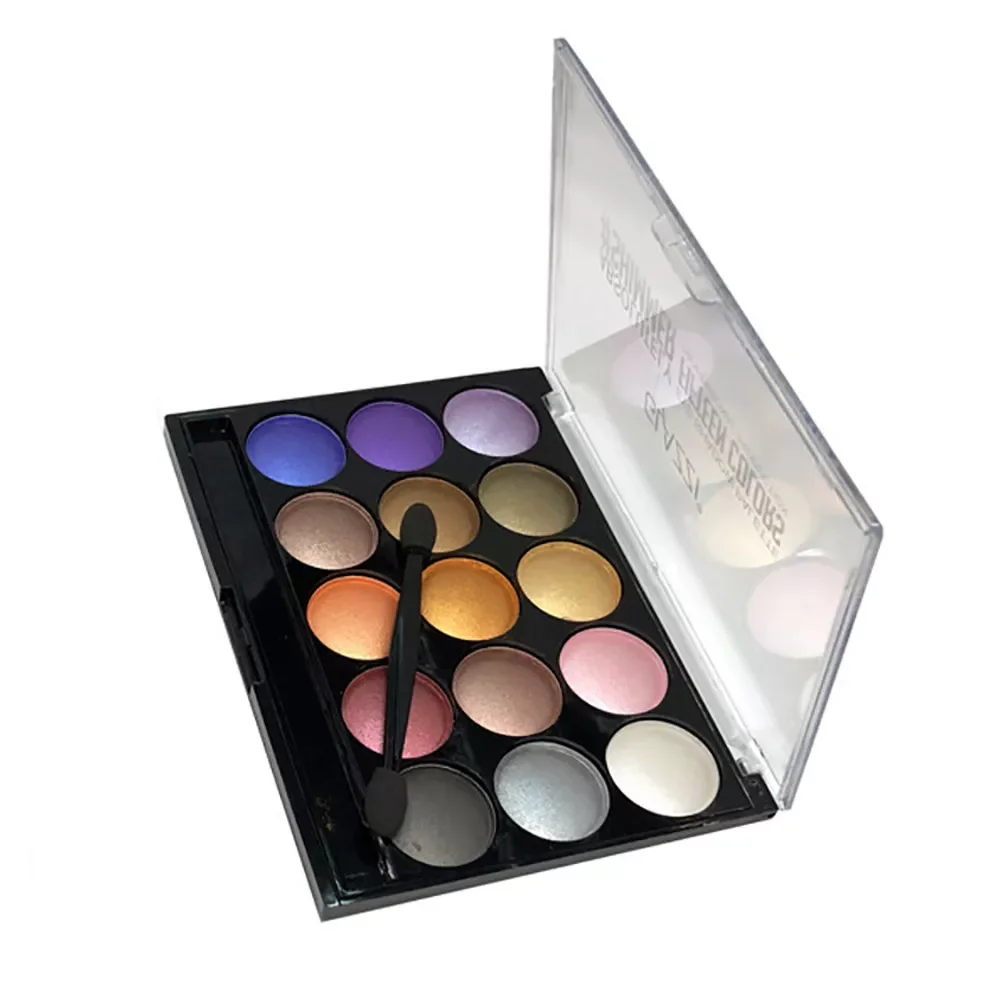 

NEW2023 Sombras Makeup Cosmetic 15 Eyeshadow Shimmer Colors Eyeshadow