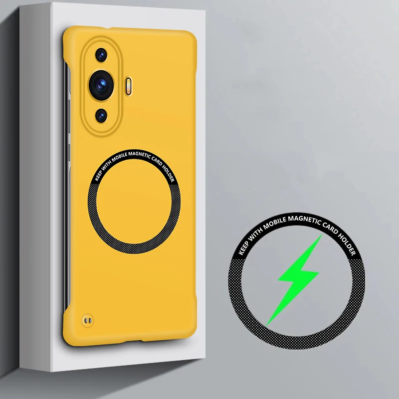 Жесткий Бескаркасный магнитный автомобильный держатель из поликарбоната чехол