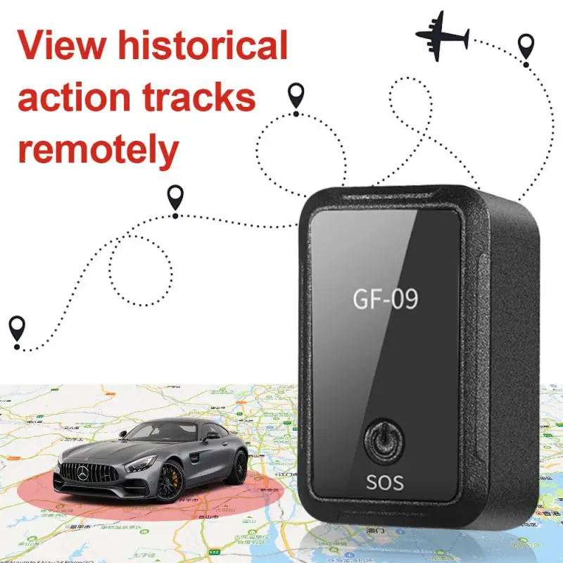 

GF09 Mini Car APP WIFI GPS Locator Adsorption Recording Anti-Lost Device Voice Control Recording Real Time Portable GPS Tracker