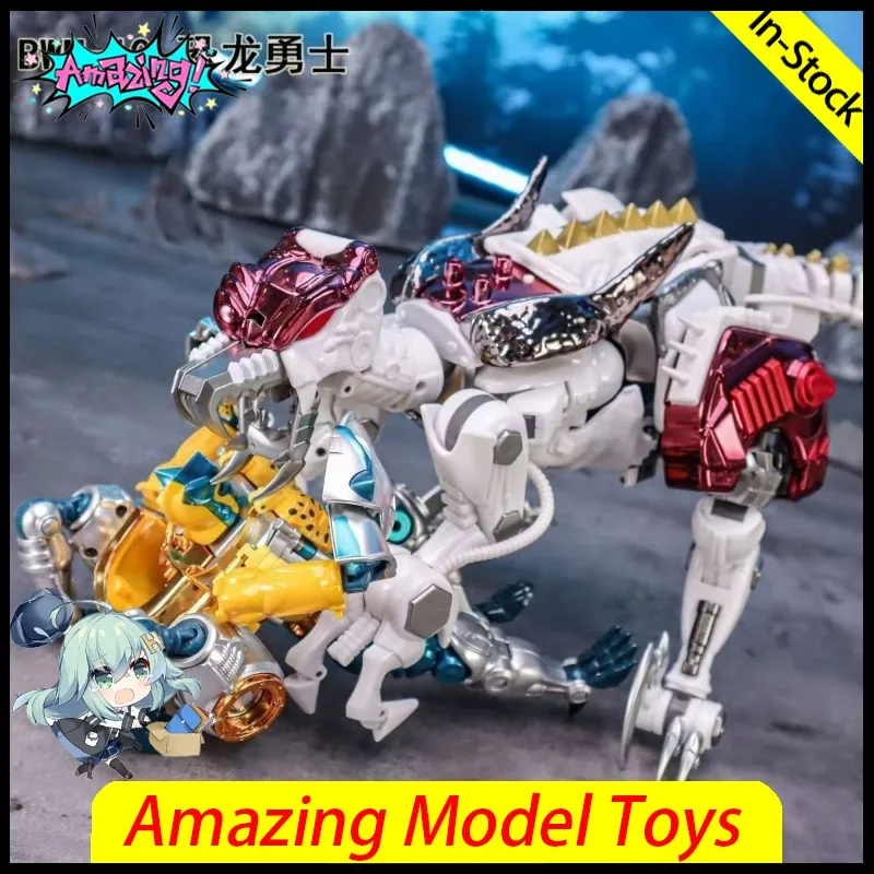 Фото В наличии: Игрушки TransArt Toys BWM-10 BWM10 TA, трансформирующаяся фигурка Динобота METAL Dragon Beast Wars BW, аниме-фигурка, модель, подарки №1