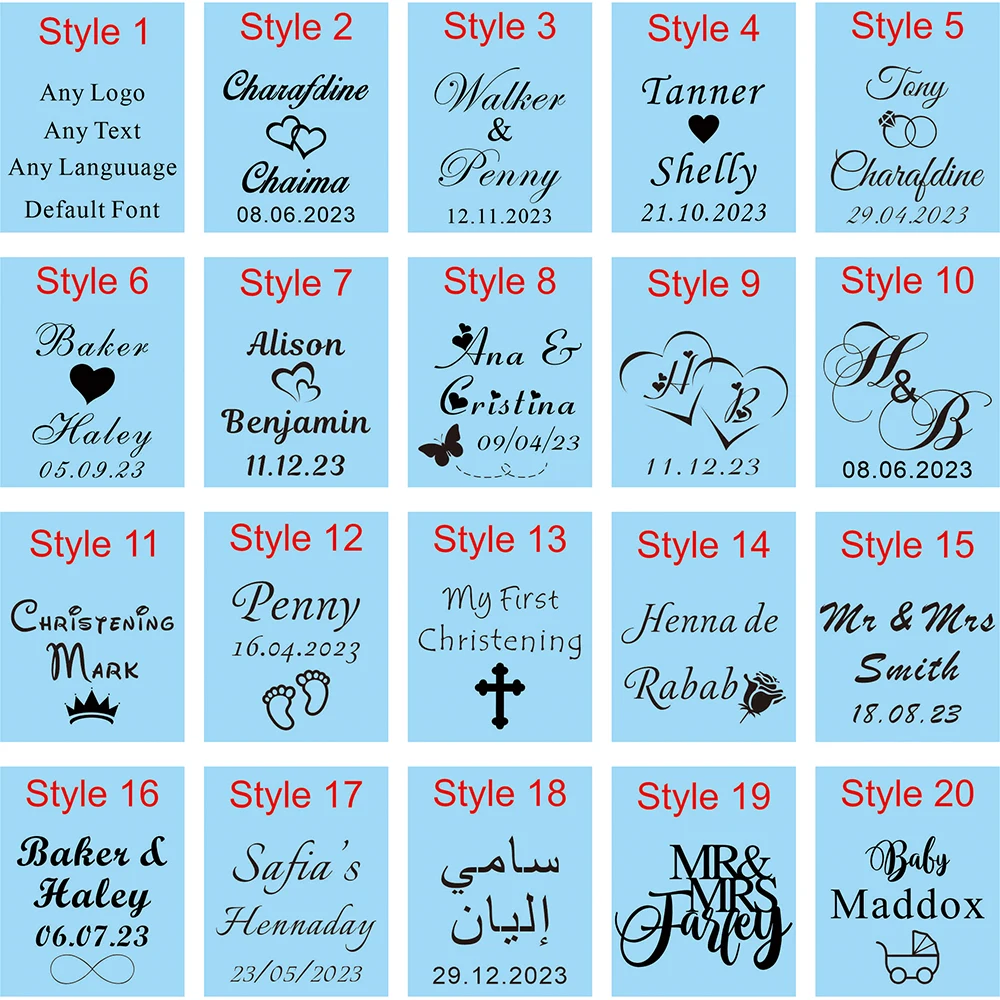 50 шт. декоративные украшения для свадебного стола