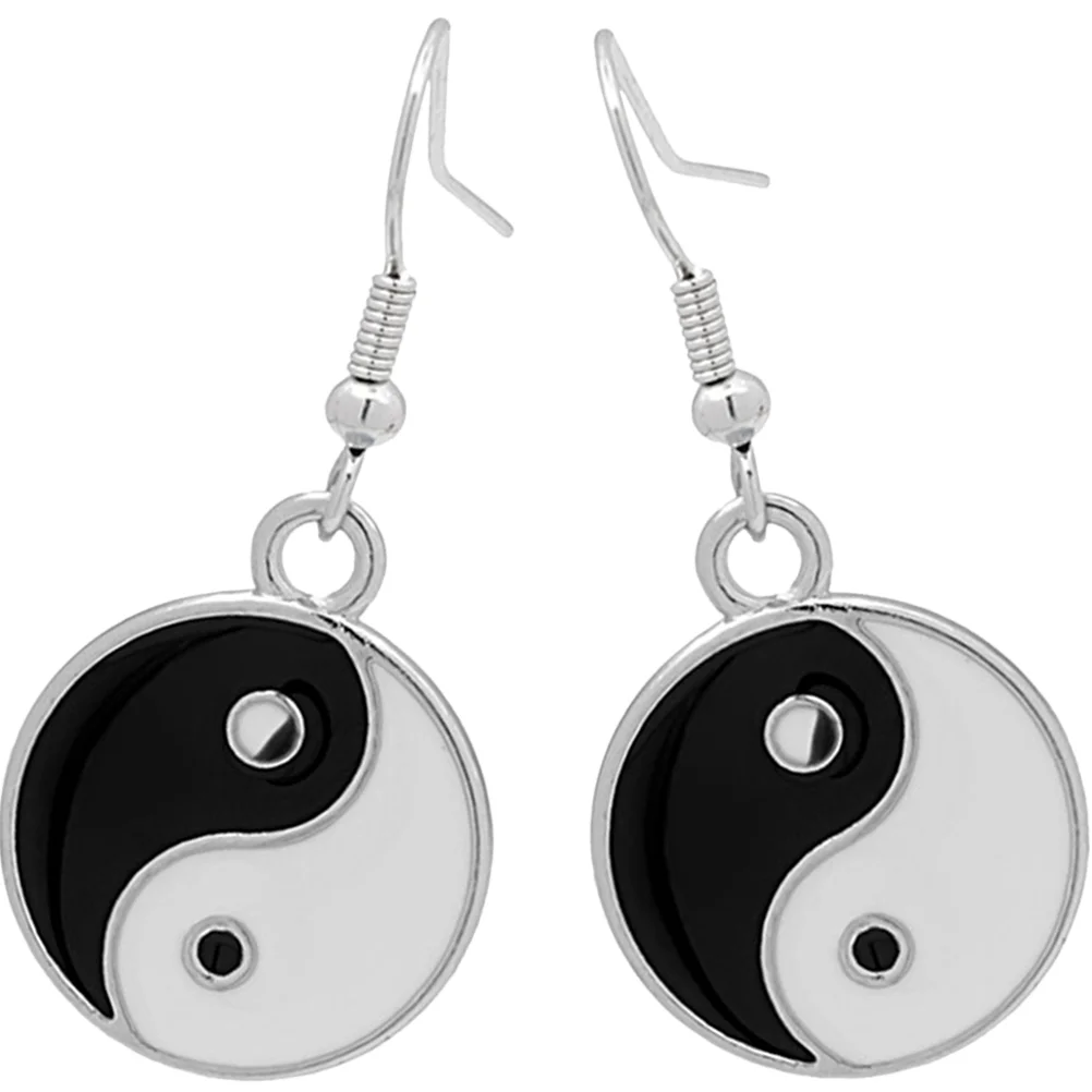 

1 Pair Delicate Vintage Decorations Black And Earrings Drop Earrings Teen Earrings Jewelries