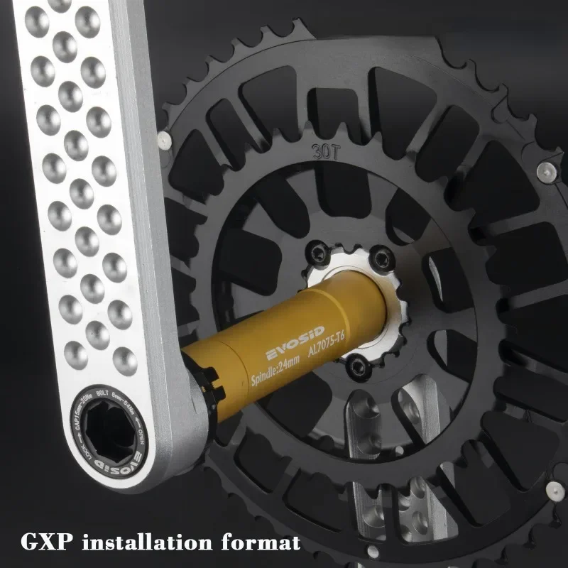 Велосипедная кривошипная группа 8-12 скоростей кривошип зубчатый дисковый ремень