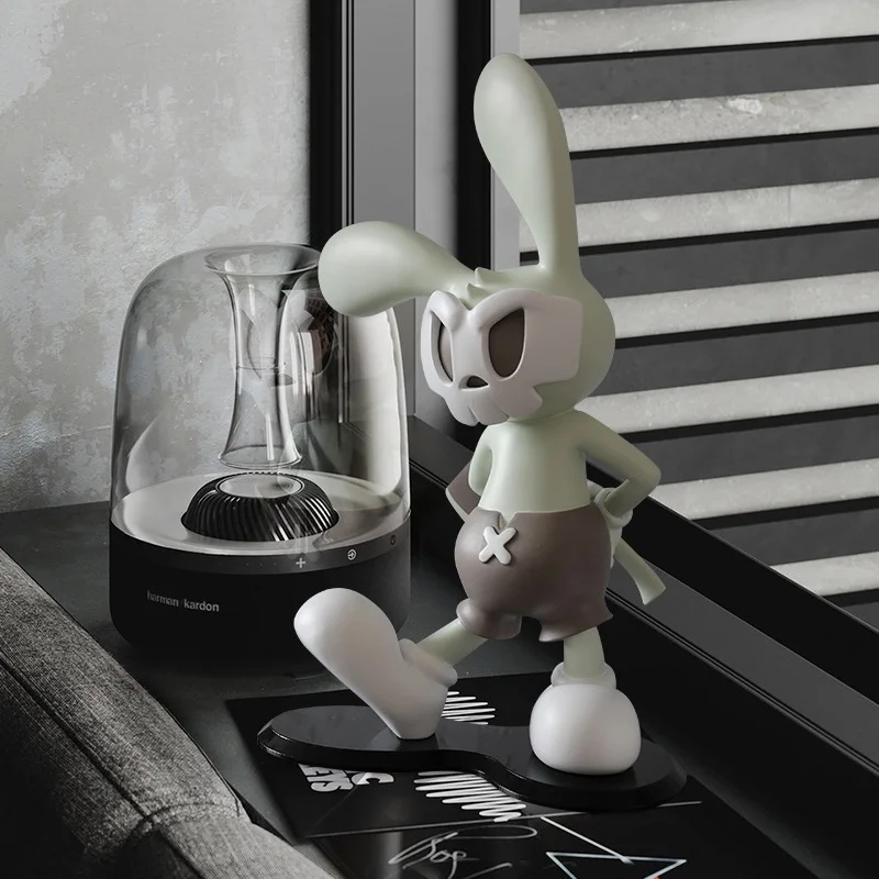 Креативная маска Ax с мультяшным Кроликом украшение для дома из мультфильма