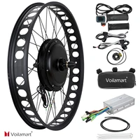 voilamart 26 1000w electric bicycle conversion motor kit front fat tire wheel brushless gearless hub motor