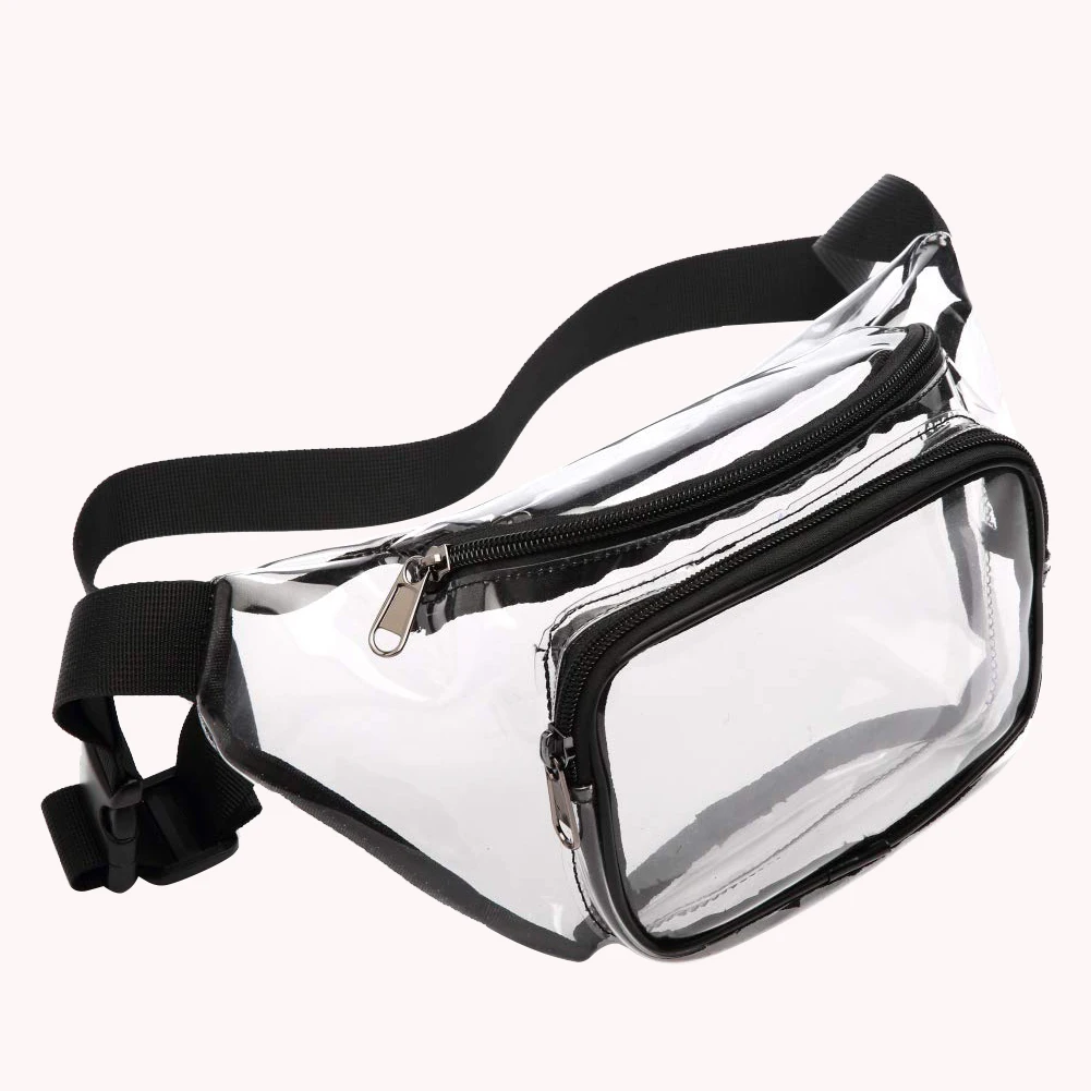 

Unisex Fashion Transparent Waterproof Waist Bag Casual Sports Yoga Climbing Travel Mini Fanny Packs Wallet