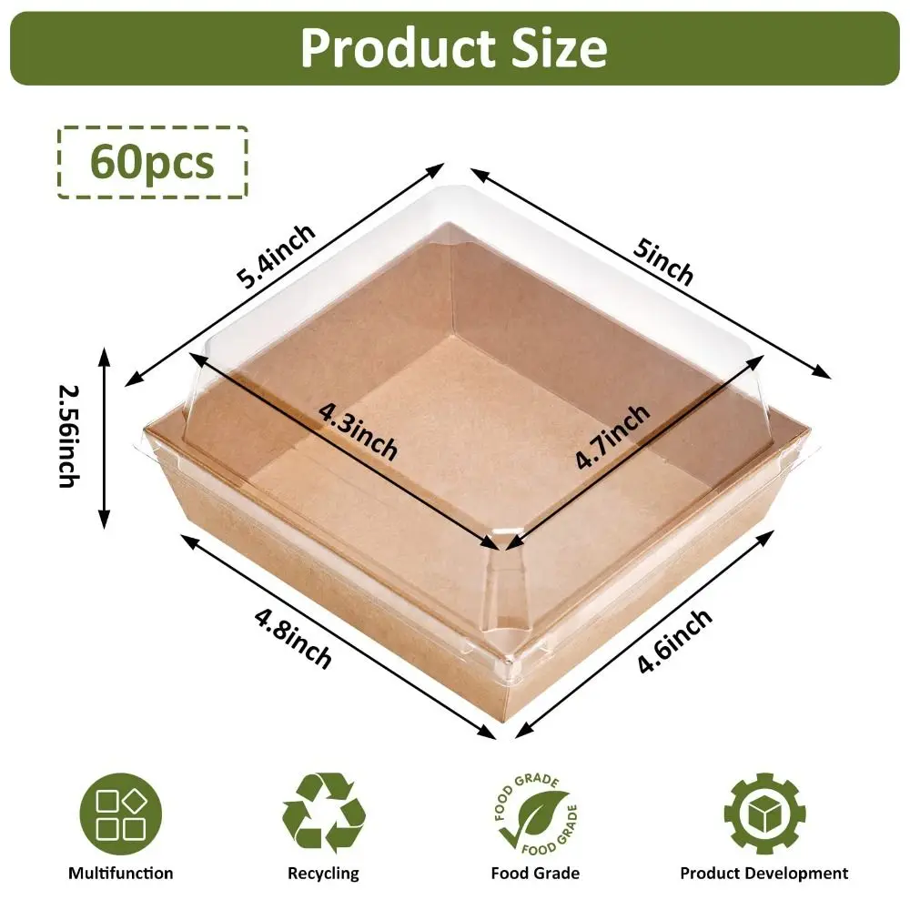 25 шт. пищевые контейнеры с пластиковой крышкой