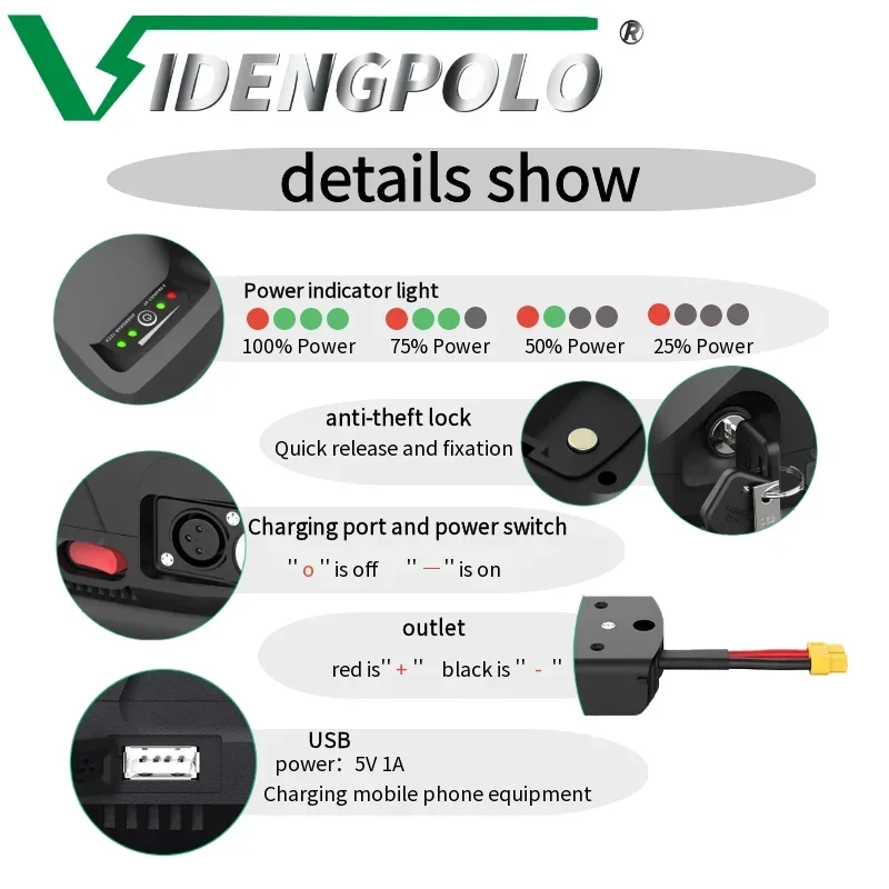 Оригинальный аккумулятор Hailong 48 В 30 Ач 40 50 60 18650 для двигателя Bafang BBS02 BBS03 BBSHD с XT-60 и