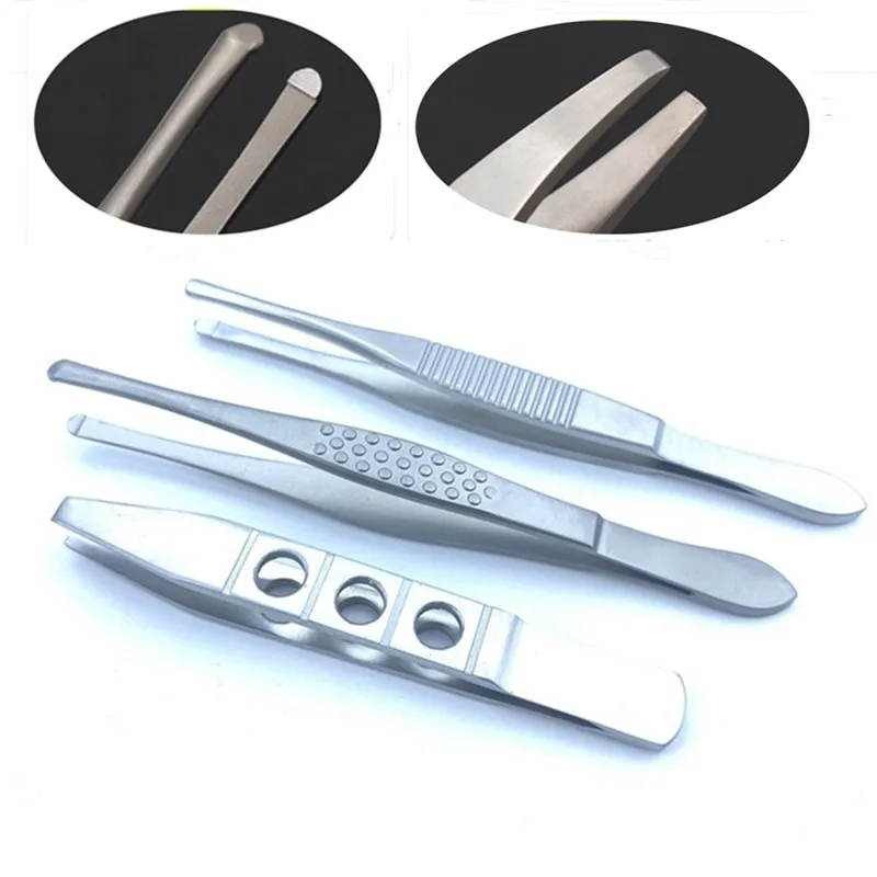 

Ophthalmic Tweezers Cilia Forcep 1pcs Stainless Steel Cilia Forceps Eye Surgical Instrument Tools