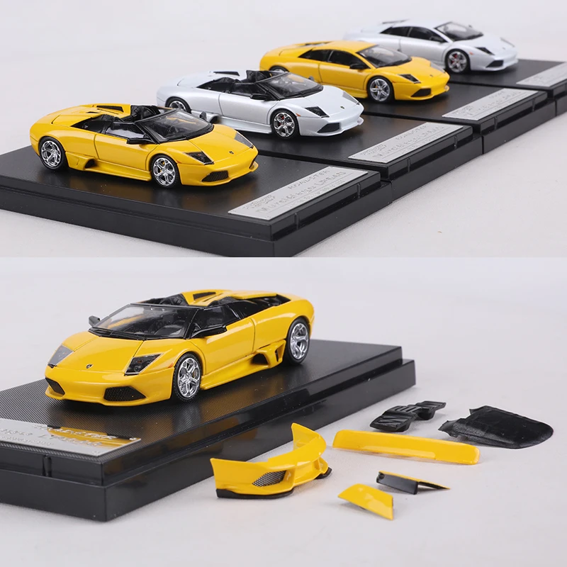 Фото PK 1:64 Murciélago LP640 Кабриолетный/жесткий спортивный автомобиль из сплава Модель автомобиля №1