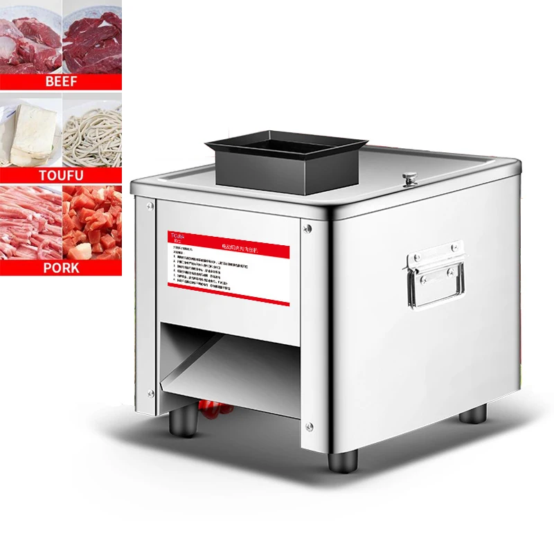 

Коммерческая машина для резки мяса, машина для резки мяса из нержавеющей стали, Электрический слайсер для овощей, свинины, ягненка
