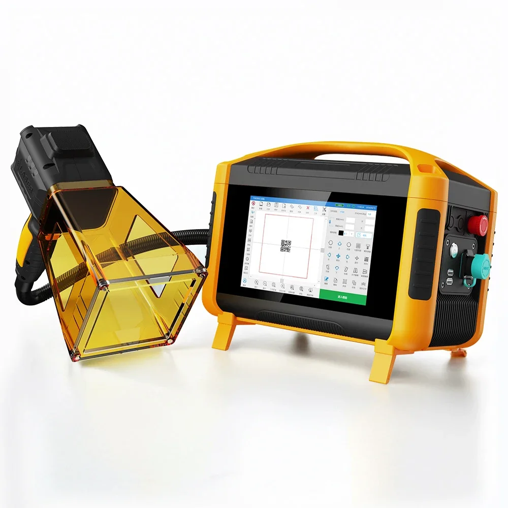 Ручной мобильный портативный мини-волоконный лазерный маркировочный станок Willita