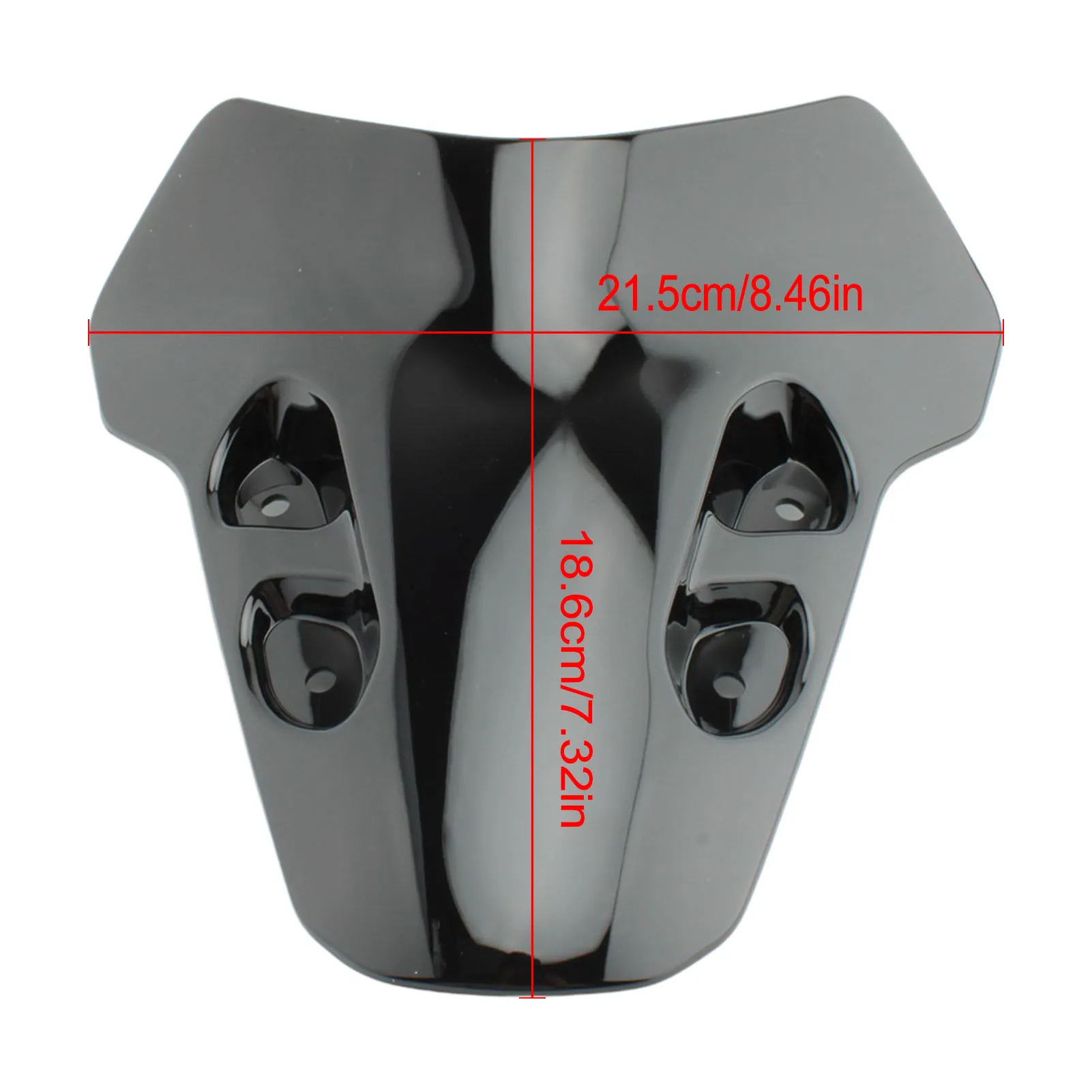 Новые аксессуары для мотоциклов черный серый прозрачный ветровое стекло