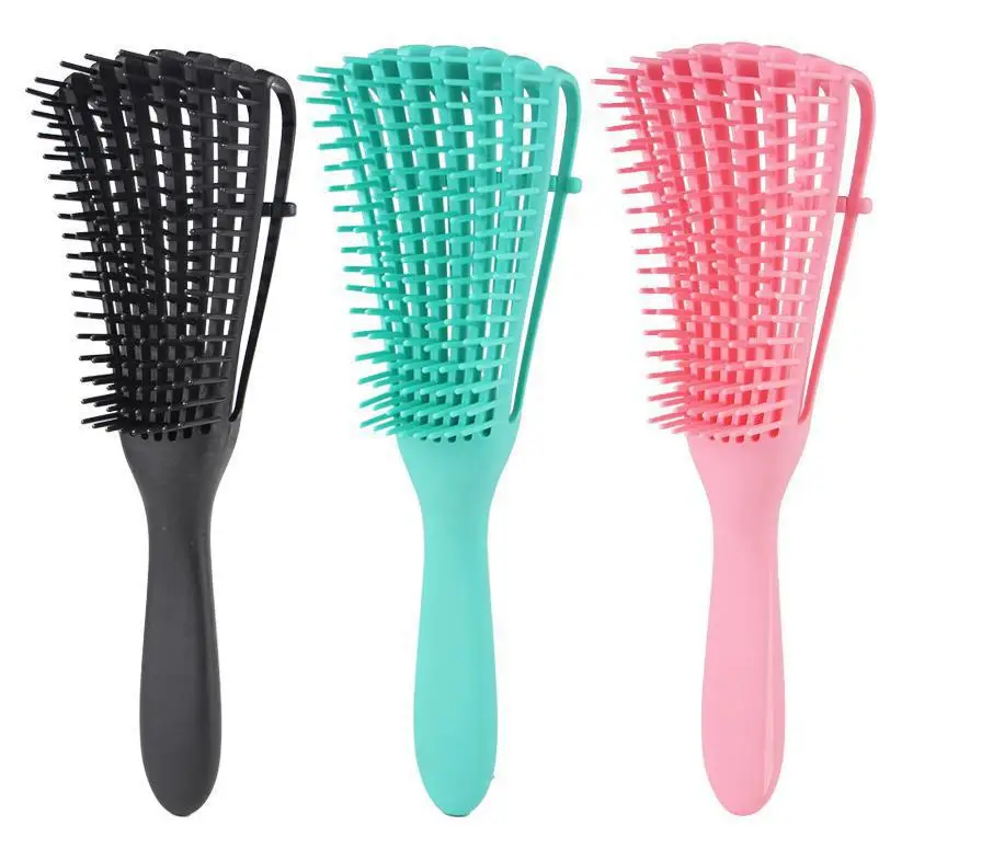 

4 colors Hair Brush Scalp Massage Comb Women Detangle Hairbrush Comb Hairdressing Salon Styling Health Care Reduce Fatigue