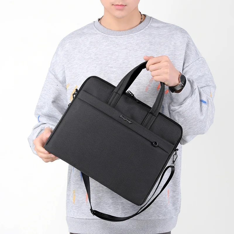 Men's Handbags Fashion Briefcases Computer Bags Business Commuting Messenger Bags Conference Documents Bags Zipper Bags Shoulder