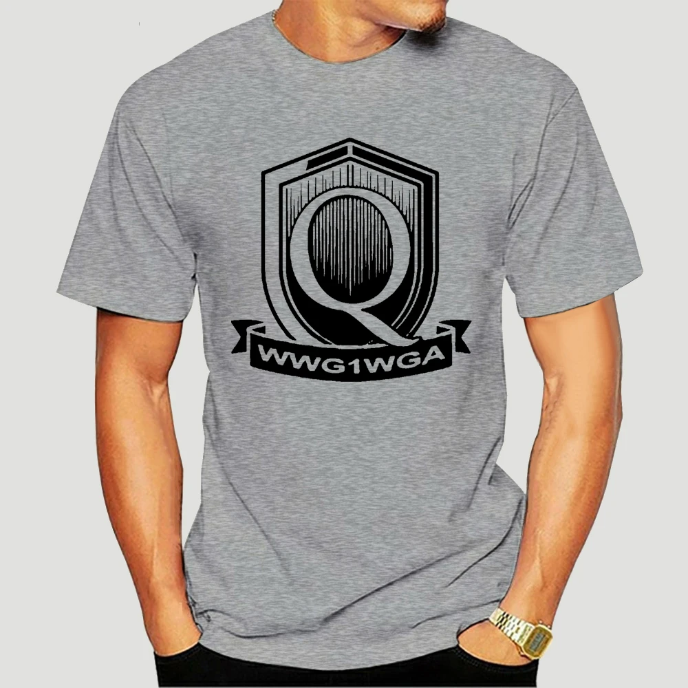 

Camiseta QANON WWG1WGA(2) para hombre, ropa para mujer, 6087X