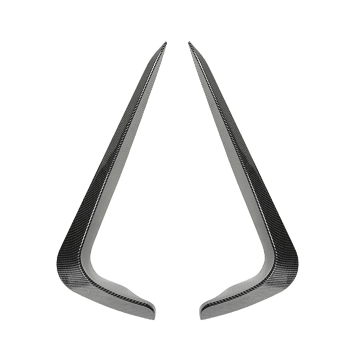 

Разветвитель переднего бампера автомобиля из углеродного волокна, спойлер, отделка, противотуманная модель для 3 серии E90 E91 2009-2012