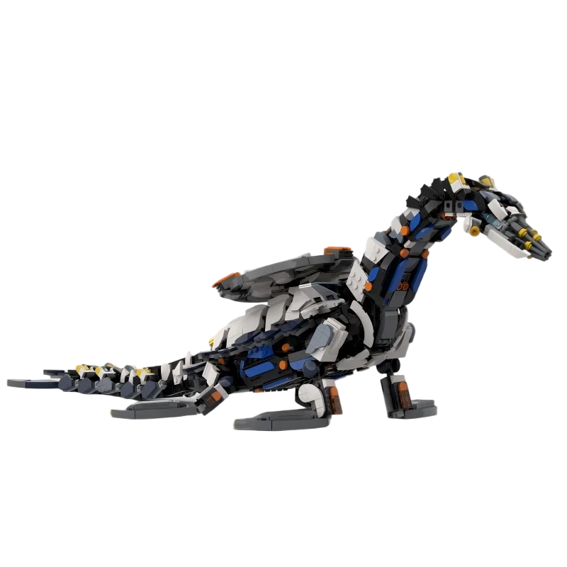 Фото Технический конструктор MOC: Механический монстр глубоководных морских глубин, модель тяжелого робота-монстра, премиум-класс, для взрослых, 2100 деталей №2