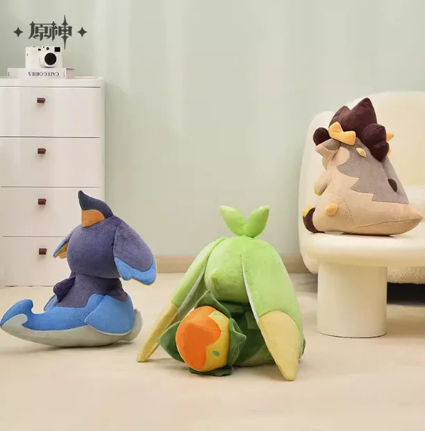 Предварительная продажа аниме Genshin Impact Natlan Young dragon 38 см плюшевая кукла одежда