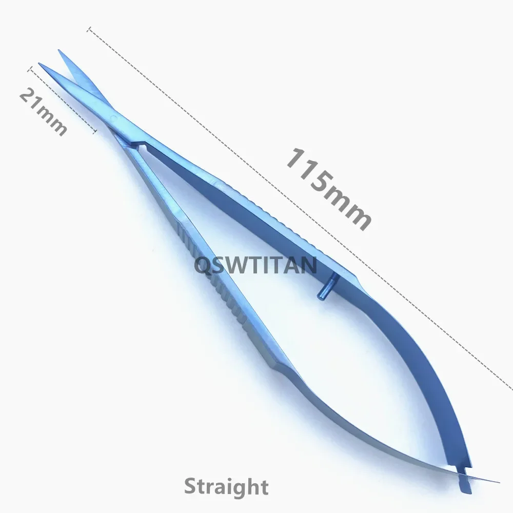 Фото Офтальмологический инструмент Westcott Tenotomy Scissor Straight/Bend тупые наконечники, принадлежности для ветеринарных хирургических инструментов №5