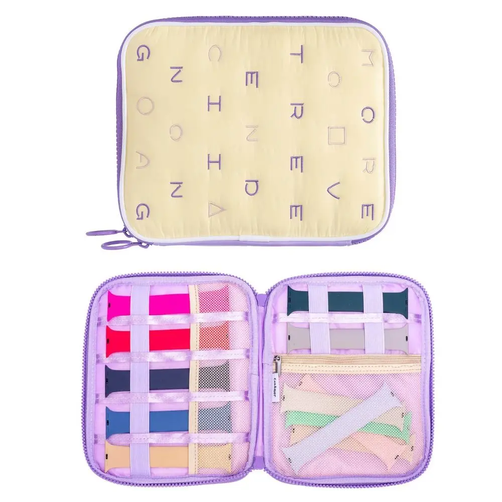 

New Pouch Nylon Bag Watchband Storage Case Strap Organizer Box