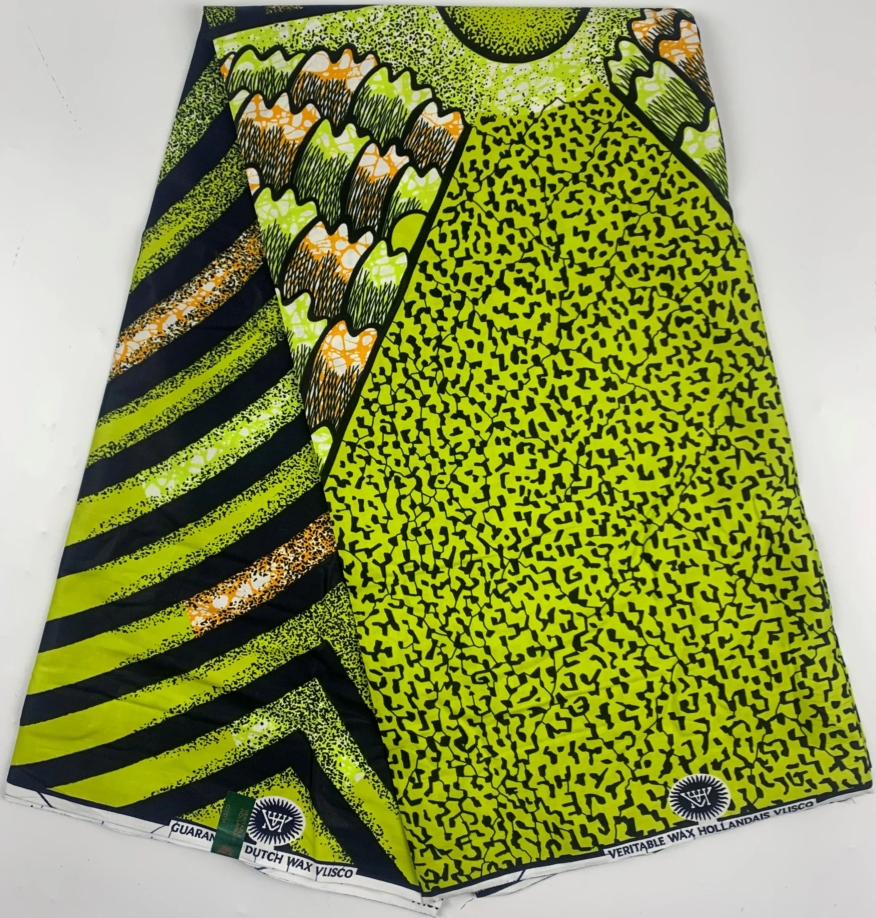 

Soft and Beautiful Cotton Fabric From African Designer Cotton Wax Printed Fabrics H201012