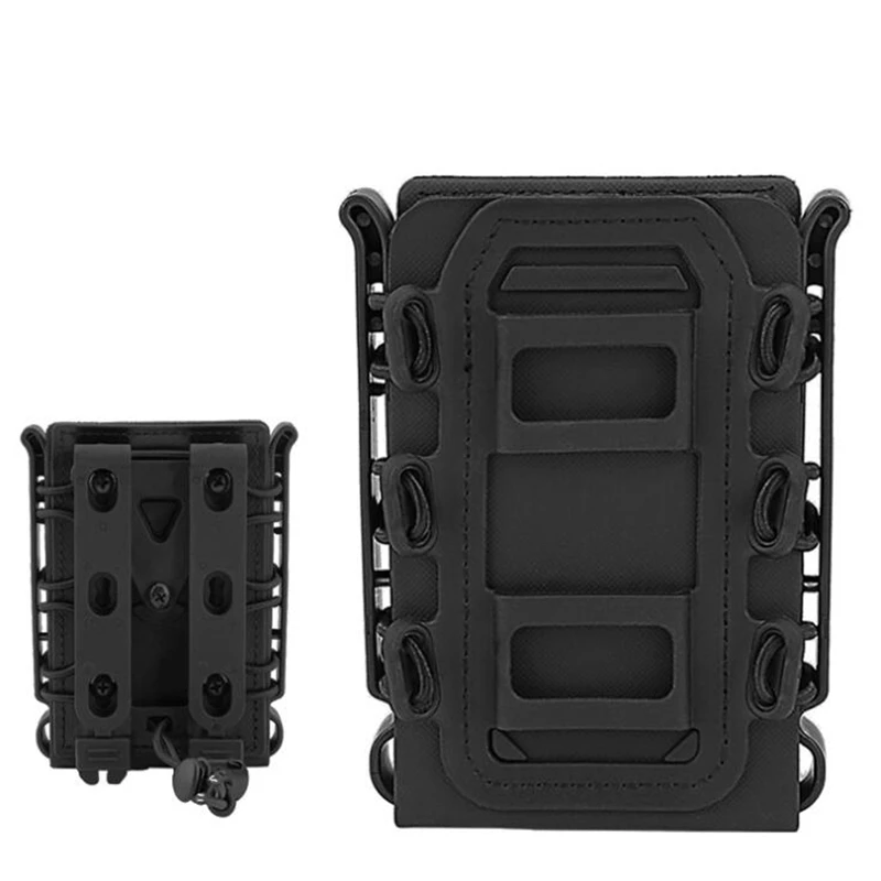 

OphidianTac Magazine Pouch Carrier Fast Mag Flexible Molle for AK 74/47 AR M4 5.56/7.62 Mag Pouch Rifle Pistol Magazine Holder