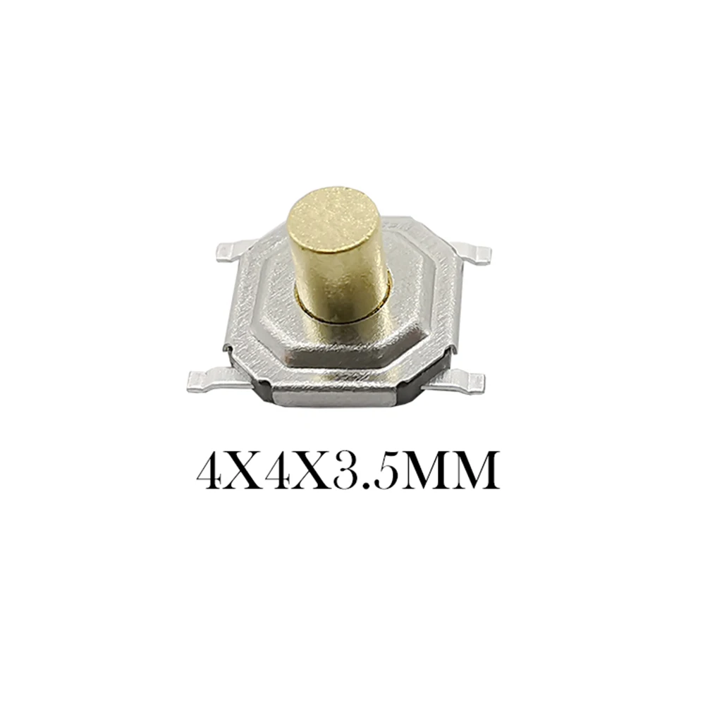 50Pcs 4x4mm SMD PCB Tactile Tact Mini Push Button Switch Momentary 4*4*1.7/2/2.3/2.5/3/3.5/4.3mm | Switches