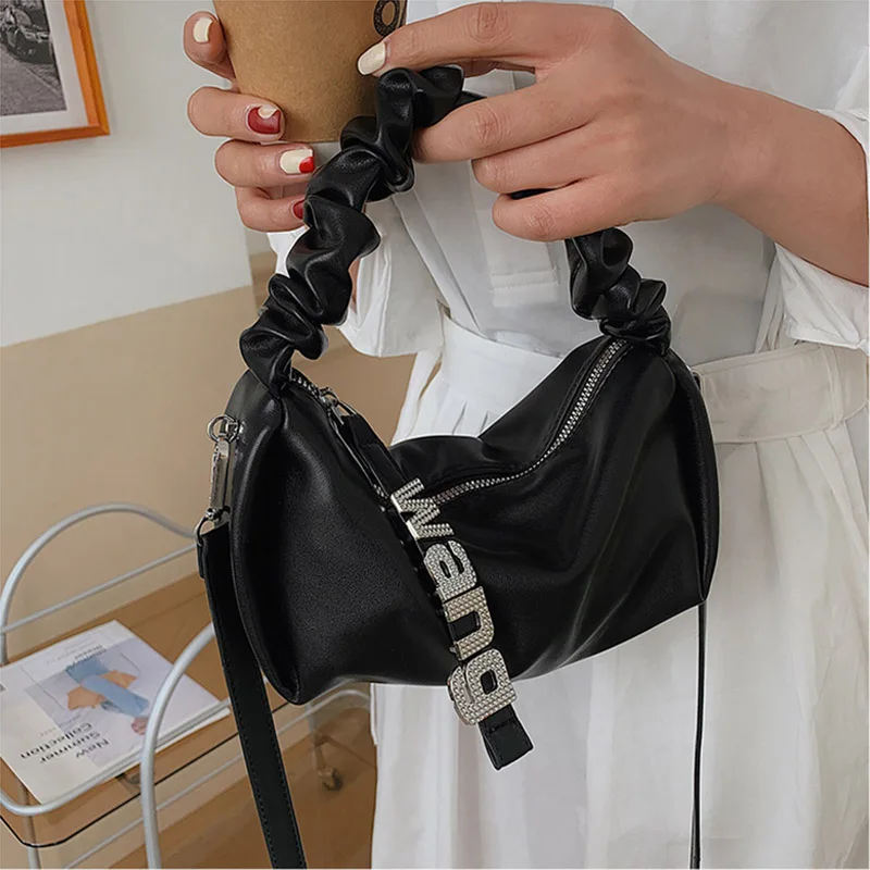 Роскошные дизайнерские женские сумки с бриллиантами высококачественная кожаная