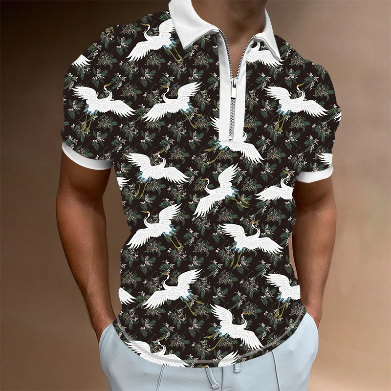 Рубашка-Поло X Task Force мужская с коротким рукавом Повседневная модная майка