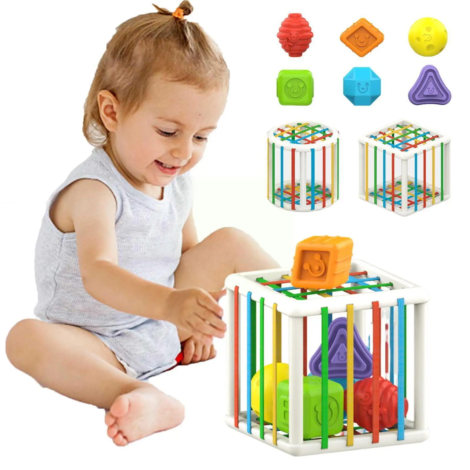 

Красочные строительные блоки, разноцветные строительные игрушки для детей, Обучающие игрушки I2o1